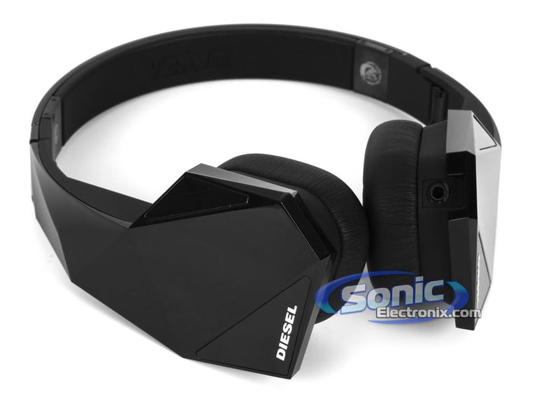 Monster Diesel VEKTR On-Ear Headphones Stereo Headset (Black) Image 4