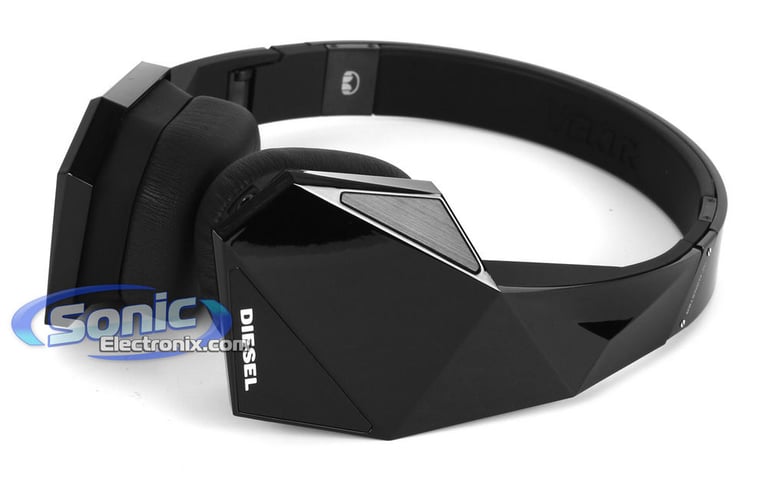 Monster Diesel VEKTR On-Ear Headphones Stereo Headset (Black) Image 5