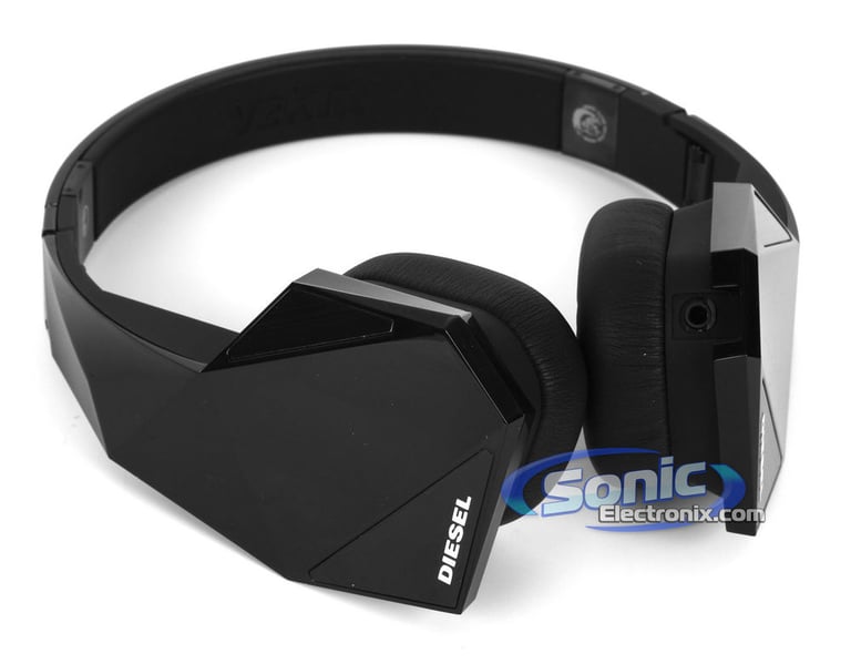 Monster Diesel VEKTR On-Ear Headphones Stereo Headset (Black) Image 6