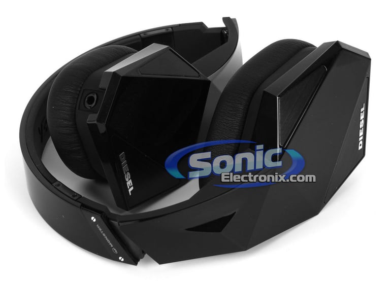 Monster Diesel VEKTR On-Ear Headphones Stereo Headset (Black) Image 8