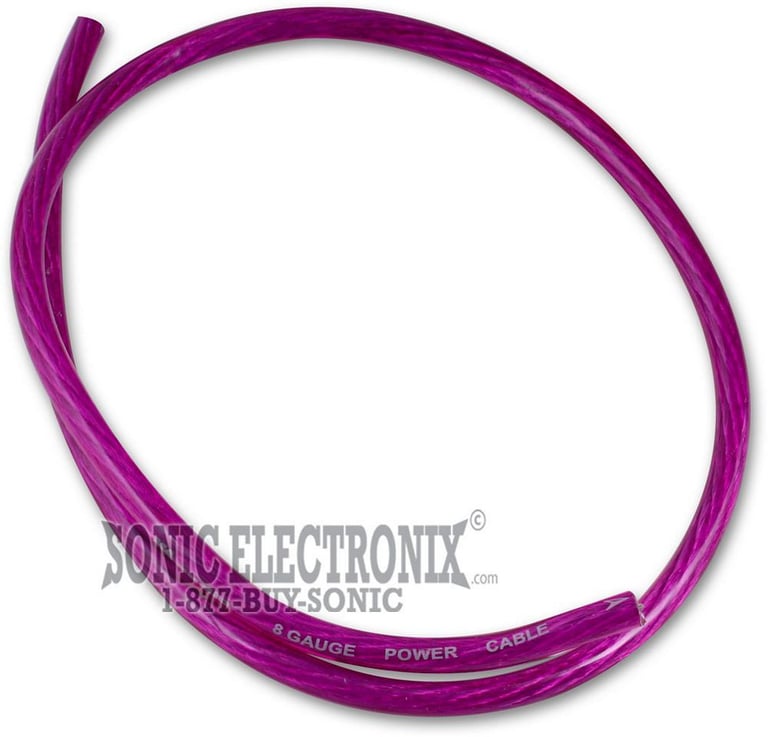 MA Audio MAP250-8P -- 8 Gauge, 250 ft. PURPLE Image 2