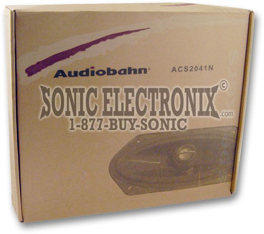 Audiobahn ACS2041N 4" x 10" Image 9