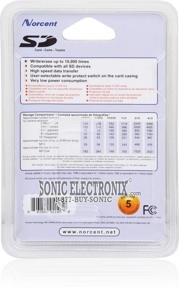 Norcent SDC-1GB Image 2