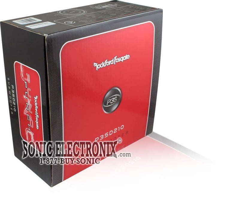 Rockford Fosgate Punch P3SD410 Shallow-mount Open Box Image 4