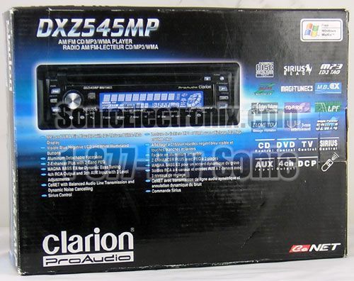 Clarion DXZ545MP Pro Audio Series Image 3