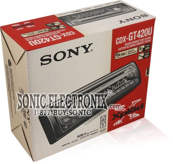 Sony CDX-GT420U Image 6