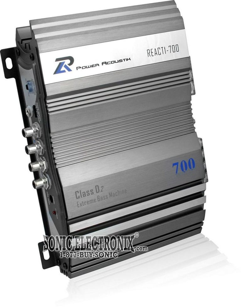 Power Acoustik Reactor REACT1-700 R/B Image 2