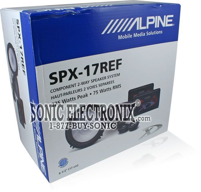 Alpine SPX-17REF Open Box Image 9