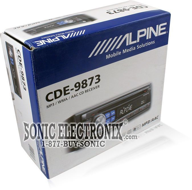 Alpine CDE-9873 Image 4