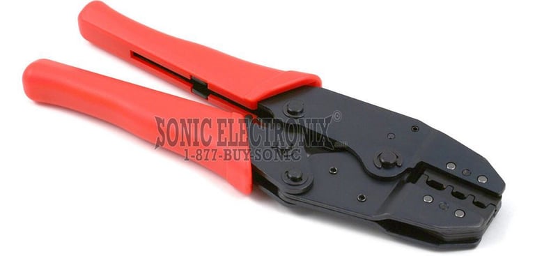 HT-301 8.7" Ratchet Crimping Tool Image 2