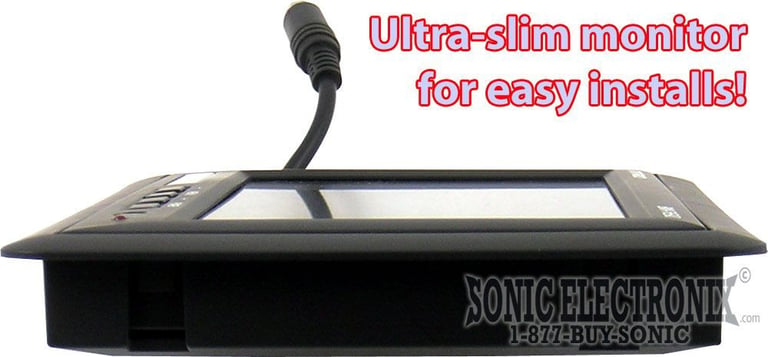 Nitro BMW7HEAD 7" Slim Headrest TFT-LCD Monitor Image 2