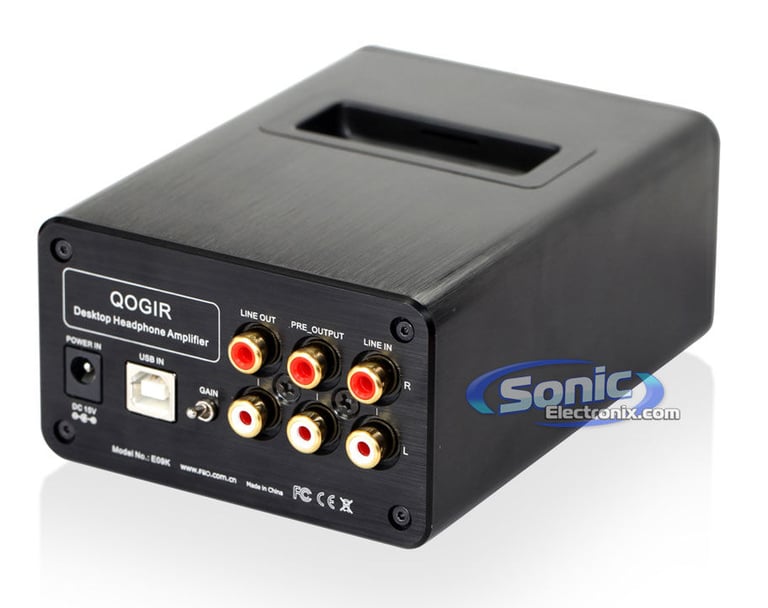 FiiO E09K/E9K - QOGIR Desktop Headphone Amplifier with E17 Dock Image 4