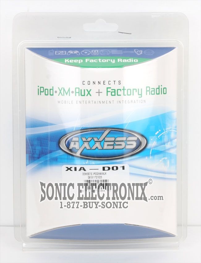 Axxess XIA-D01 Image 3