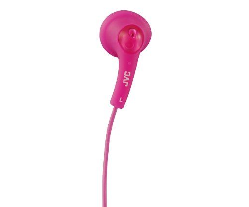 JVC HAF150P (HA-F150P) Gummy In-Ear Headphones - Pink Image 2