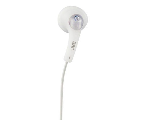 JVC HAF150W (HA-F150W) Gummy In-Ear Headphones - White Image 2