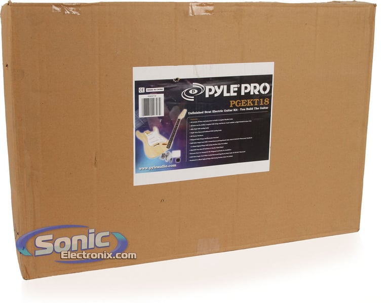 Pyle PGEKT18 Unfinished Strat Guitar Building Kit Image 15