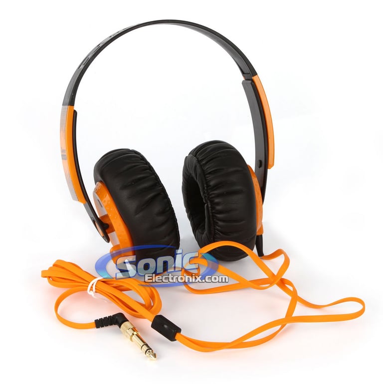 iDance SEDJ-400 (Orange) DJ Headphones Image 2