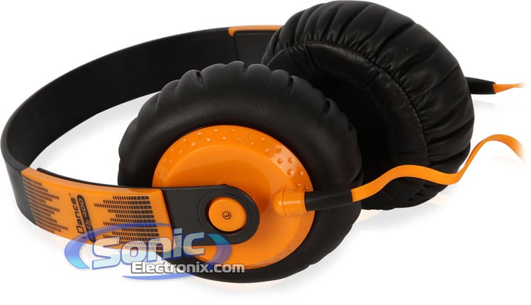 iDance SEDJ-400 (Orange) DJ Headphones Image 3