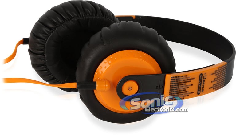 iDance SEDJ-400 (Orange) DJ Headphones Image 4