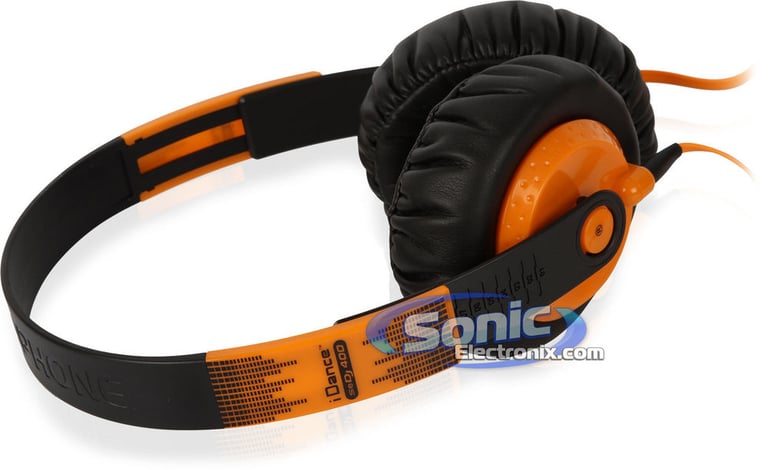 iDance SEDJ-400 (Orange) DJ Headphones Image 6