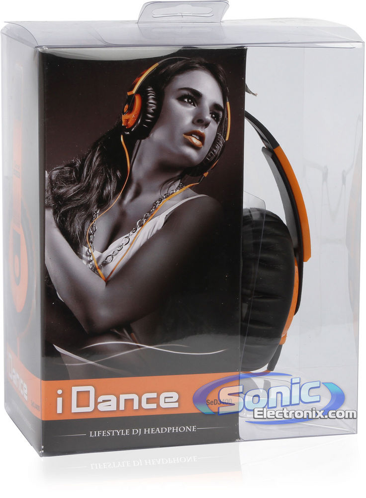 iDance SEDJ-400 (Orange) DJ Headphones Image 8