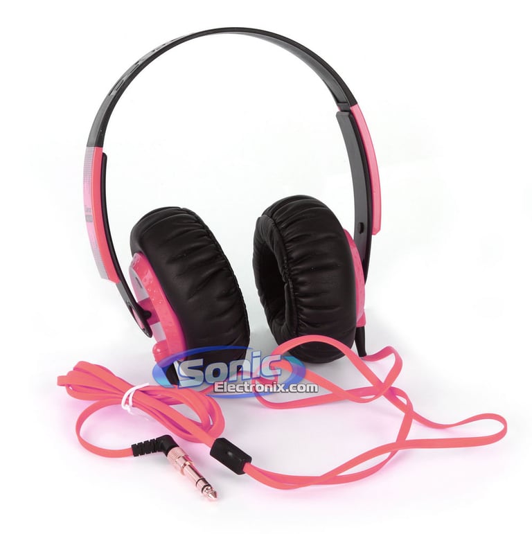 iDance SEDJ-800 (Pink) DJ Headphones Image 2