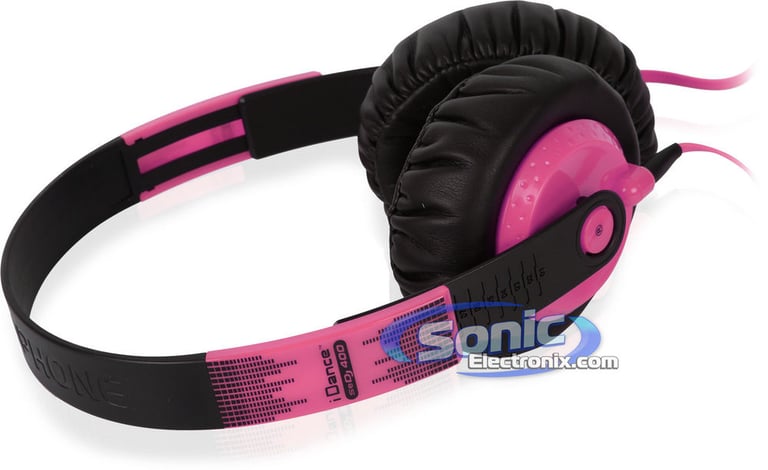 iDance SEDJ-800 (Pink) DJ Headphones Image 6