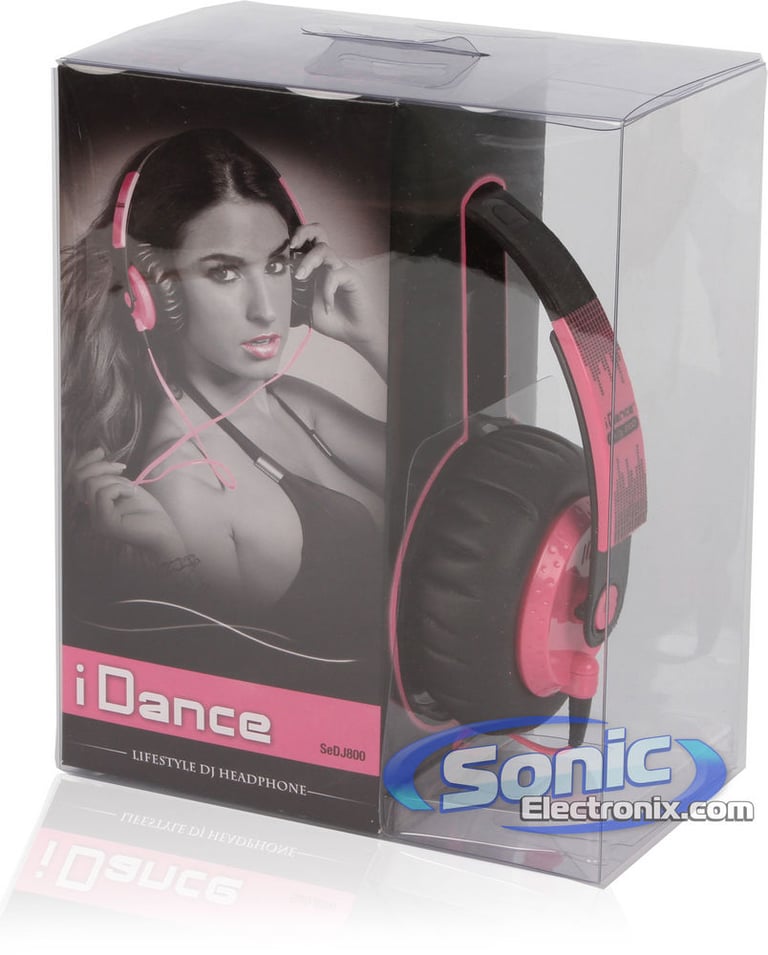 iDance SEDJ-800 (Pink) DJ Headphones Image 8