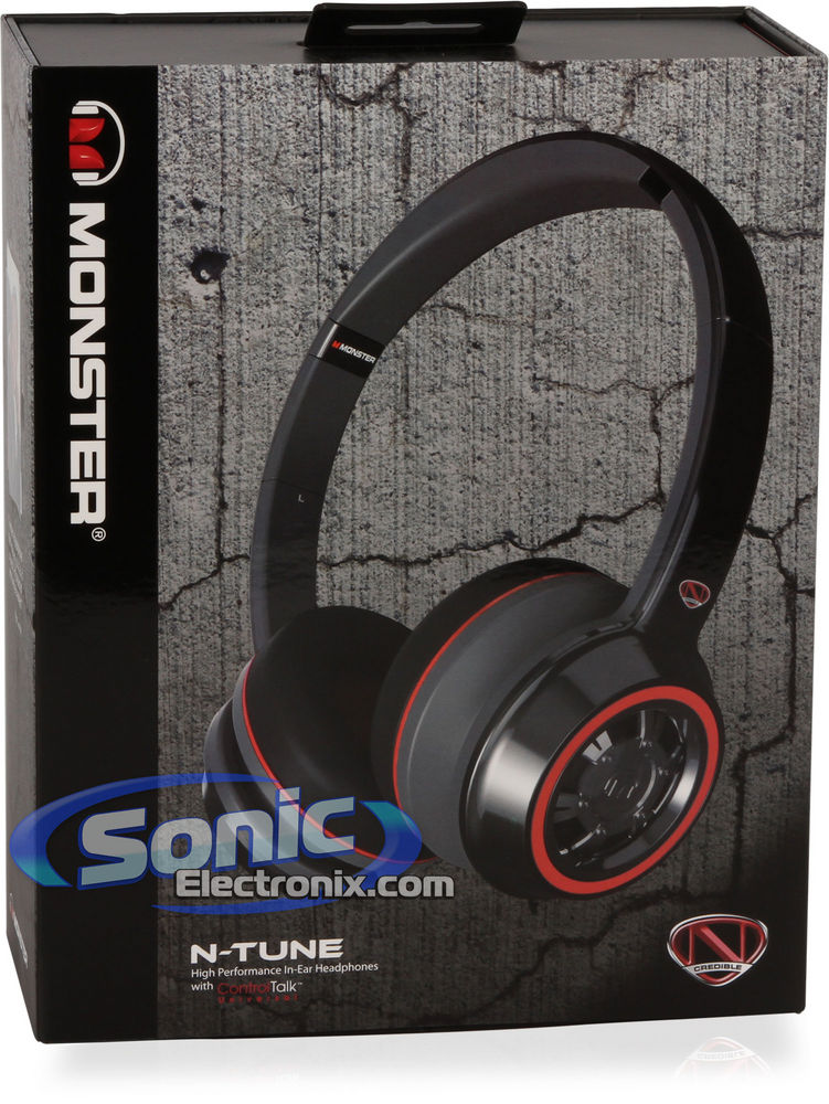 Monster NCredible N-Tune (NC MH NTU ON CTU) On-Ear Headphones Image 9