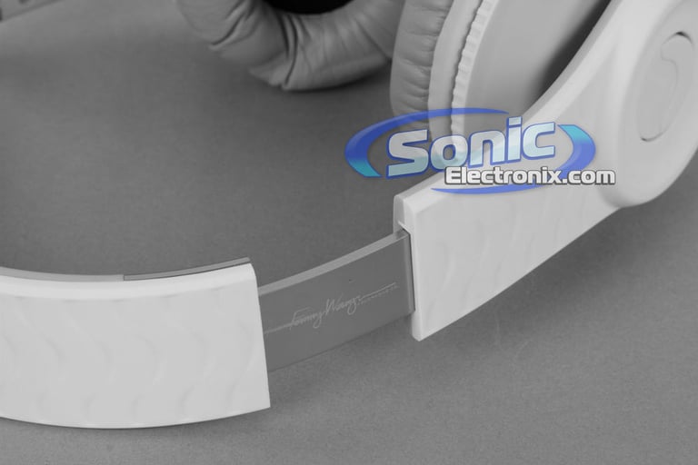 Fanny Wang (FW-1003-WHI) White 1000 Series Headphones Image 6