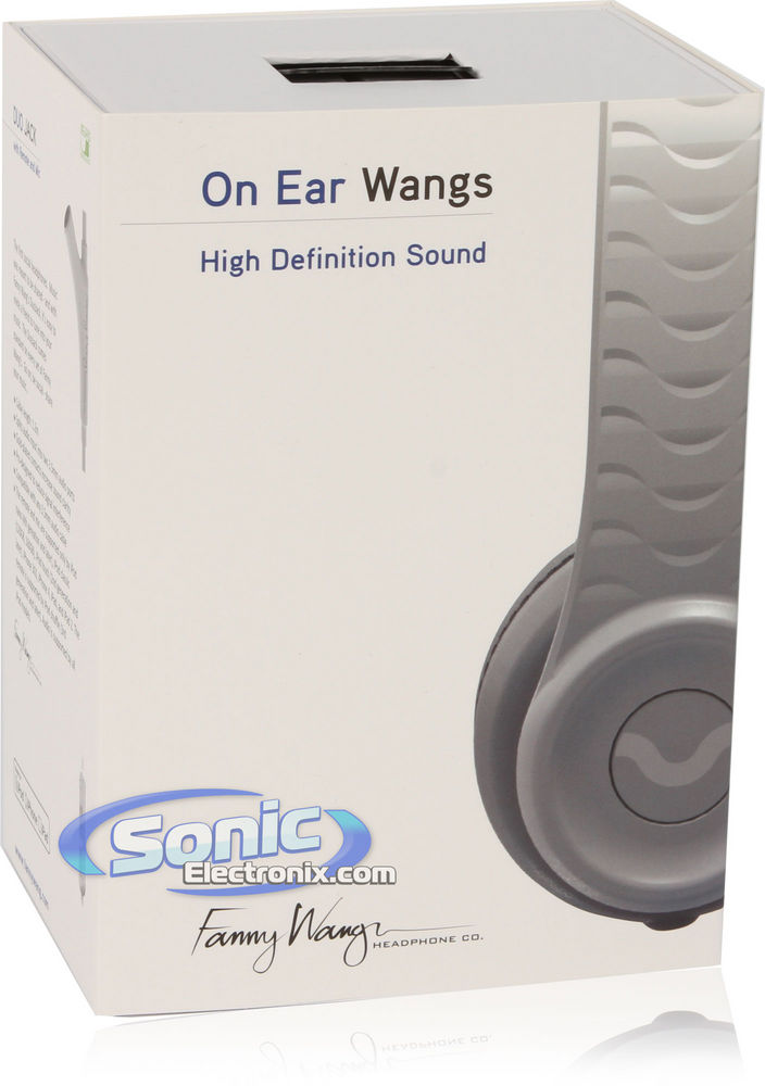 Fanny Wang (FW-1003-WHI) White 1000 Series Headphones Image 11