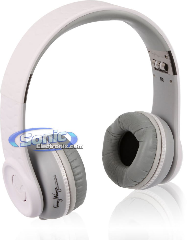 Fanny Wang (FW-1003-WHI) White 1000 Series Headphones Image 1