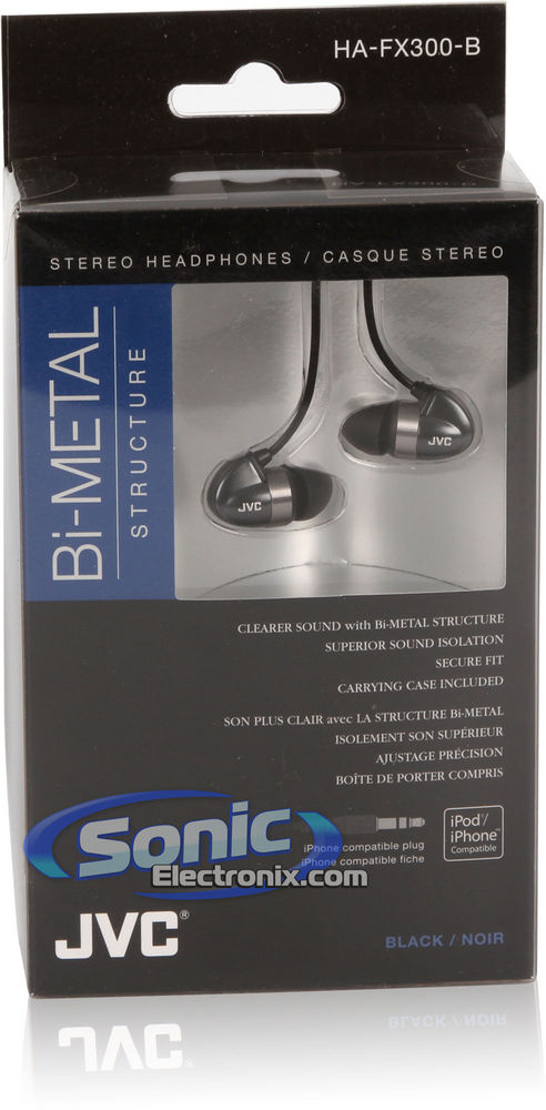 JVC HA-FX300B (Black) Image 9