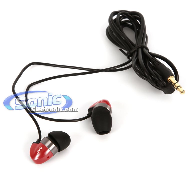 JVC HA-FX300R (HAFX300R) Bi-Metal In-Ear Headphones/Earbuds Image 4