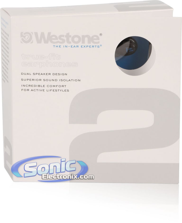 Westone 2 (W2) Professional Dual Driver Earphones/Headphones Image 7