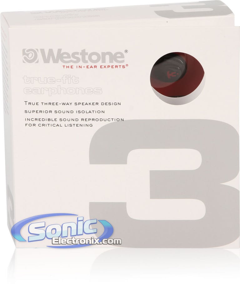 Westone 3 (W3) Professional Triple Driver In-Ear Headphones/Earphones Image 8