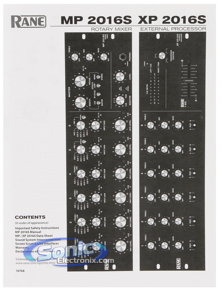 Rane MP-2016s Image 8