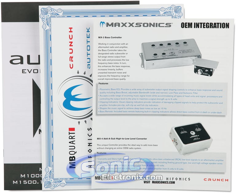 1600W Kicker + Autotek Bass Package Image 6
