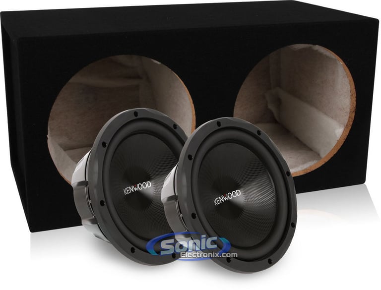 2400W Kenwood KFC-W3013PS + Enclosure Bass Package Image 1