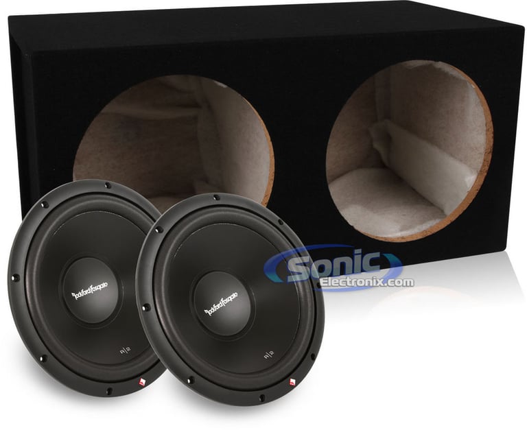 1000W Rockford Fosgate R2D4-12 + Belva MDFD12 Sealed Enclosure Image 1