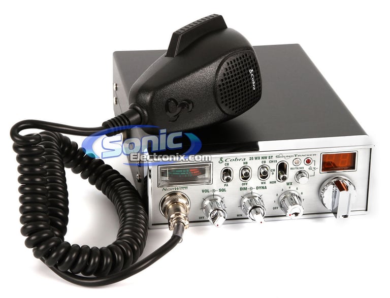 Cobra 25 WX NW ST 40 Channel CB Radio Image 1