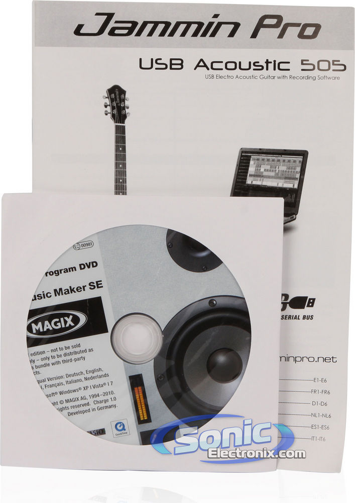 Jammin Pro USB Acoustic 505 Image 8