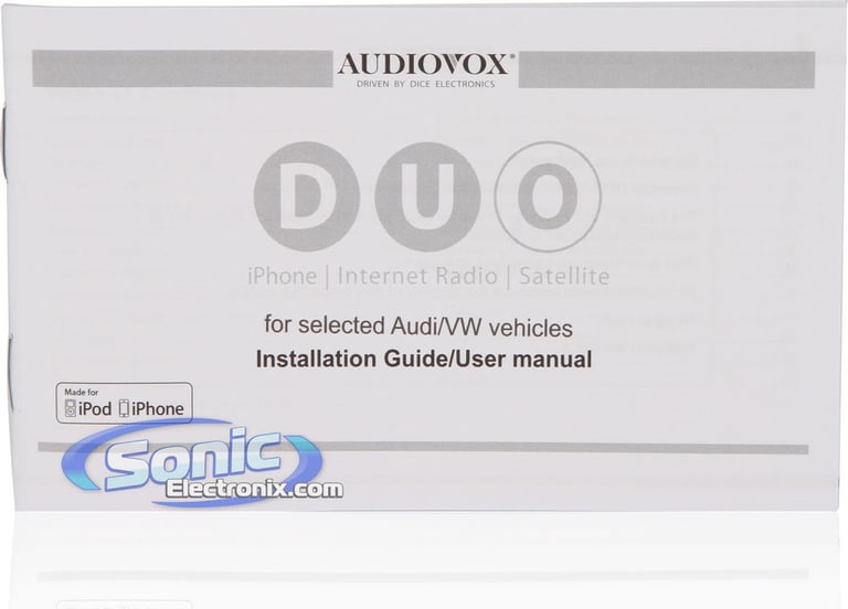 Audiovox ADUO-101-AVW Image 7