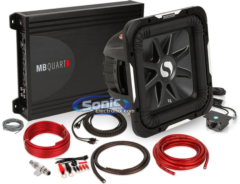 1200W Kicker + MB Quart Bass Bundle Image 1