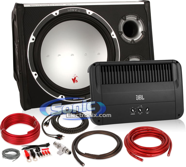 3600W VIBE + JBL Loaded  Bass Package Image 1