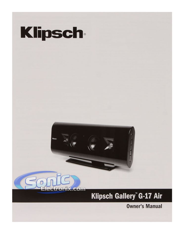 Klipsch Gallery G-17 (G17) Air Wireless Speaker System Image 14