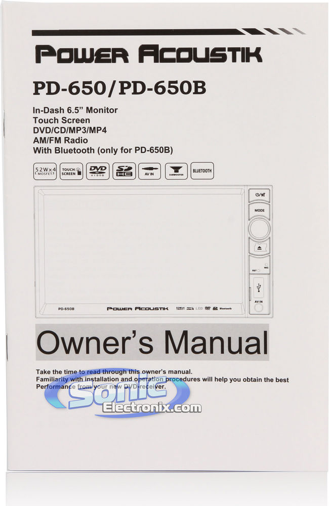 Power Acoustik PD-650B OPEN BOX COMPLETE Image 12