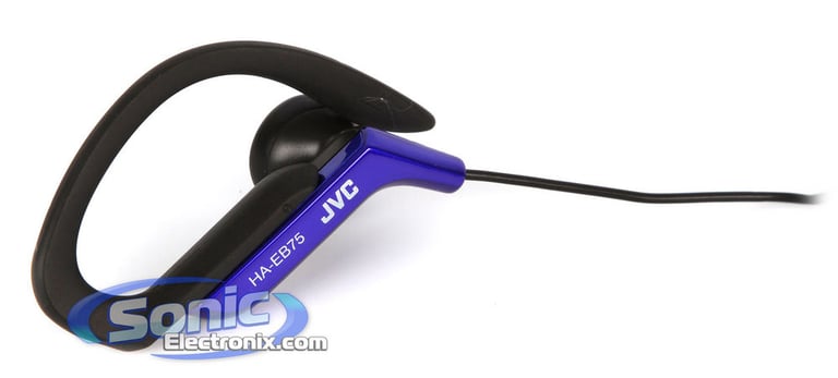 JVC HAEB75A (HA-EB75-A) Sports-Clip In-Ear Headphones - Blue Image 6