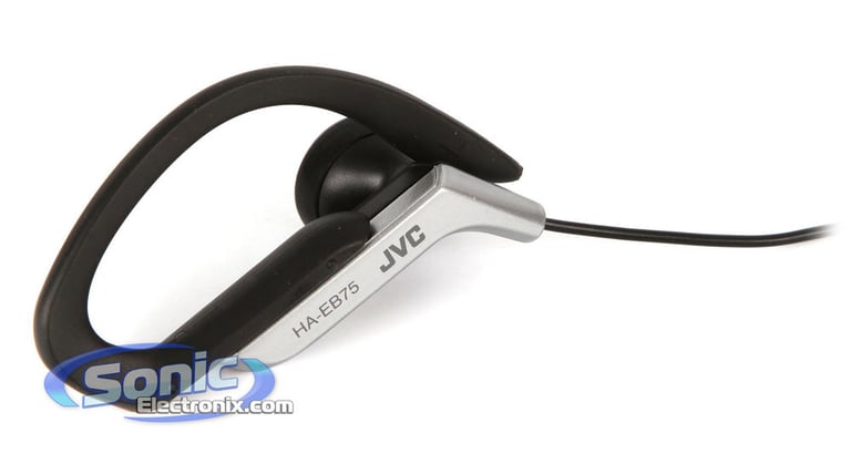 JVC HAEB75S (HA-EB75-S) Splash-Proof Sports-Clip In-Ear Headphones - Silver Image 6