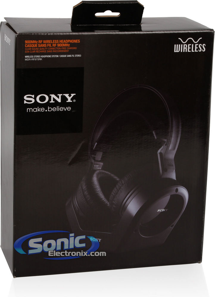 Sony MDR-RF970RK (MDRRF970RK) Wireless Headphones with Noise Reuction Image 14
